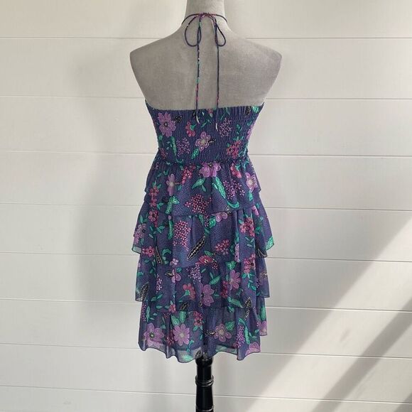 American Eagle strapless tiered dress perfect for - Picture 5 of 7
